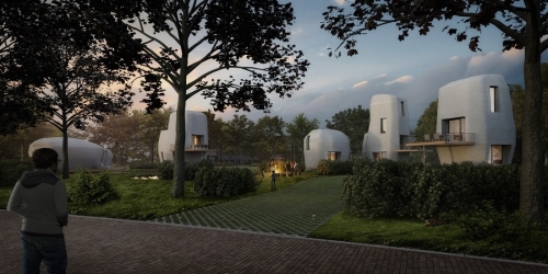 В Нидерландах появятся жилые дома, напечатанные на 3D-принтере