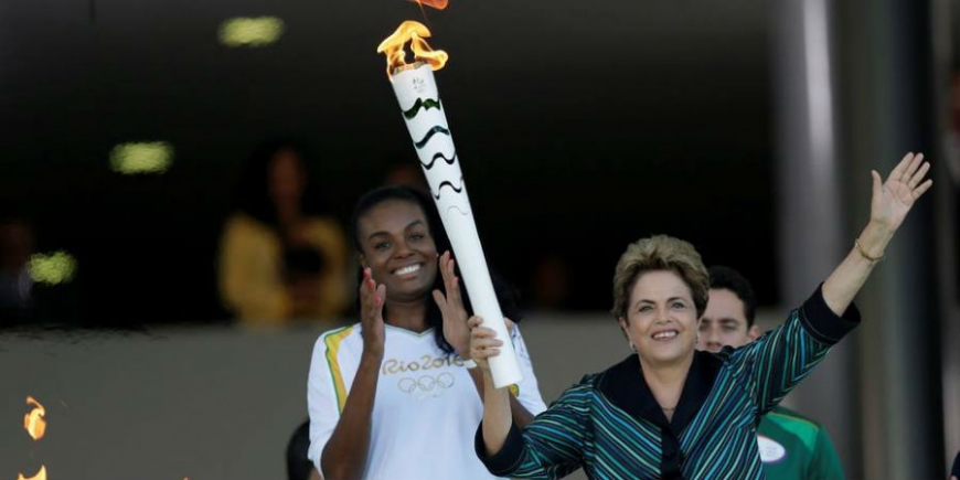 В Бразилии начался марафон олимпийского огня