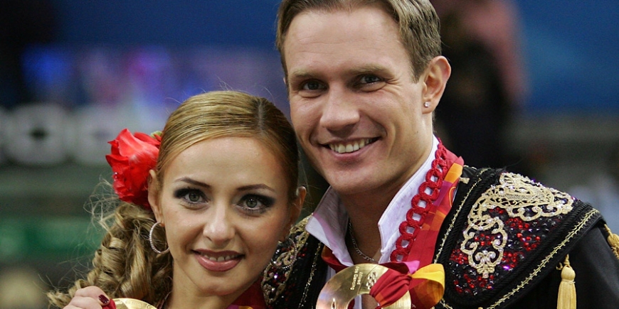 Роман Костомаров показал победный олимпийский номер на льду с Татьяной Навкой